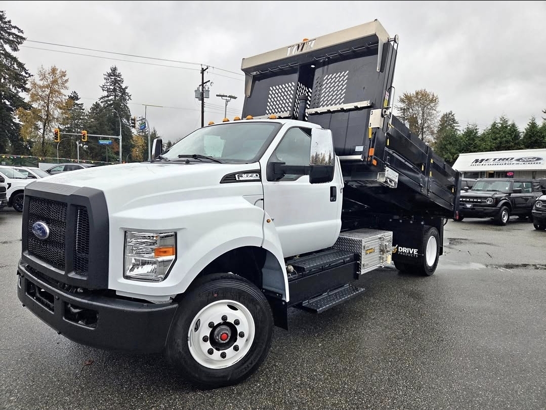 2024 Ford F650 Crew Cab - Voth 12'9" Steel Dump Body - VANQTE019399