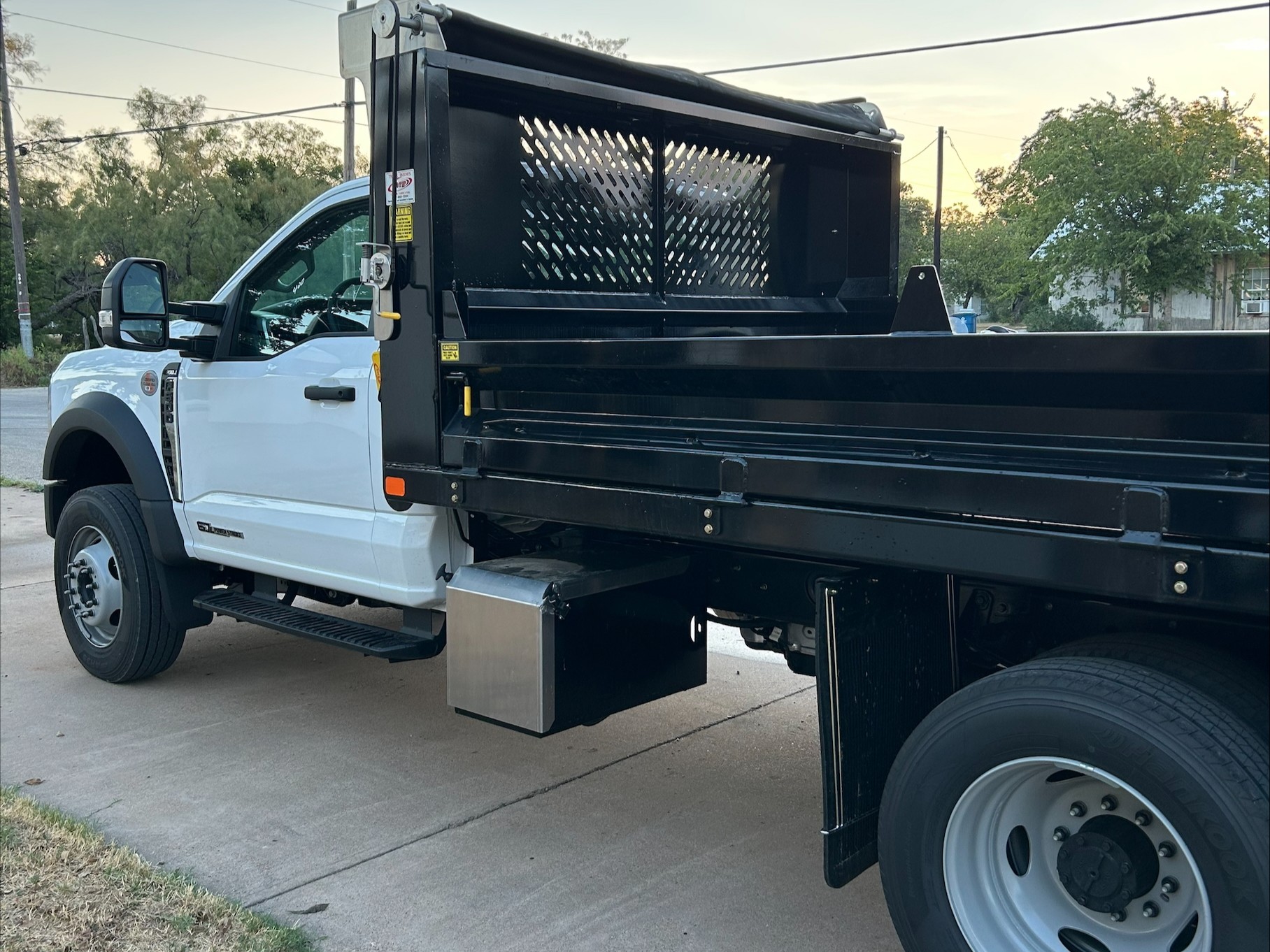 2025 Ford F-600 - 11'9" Voth Steel Dump Body 