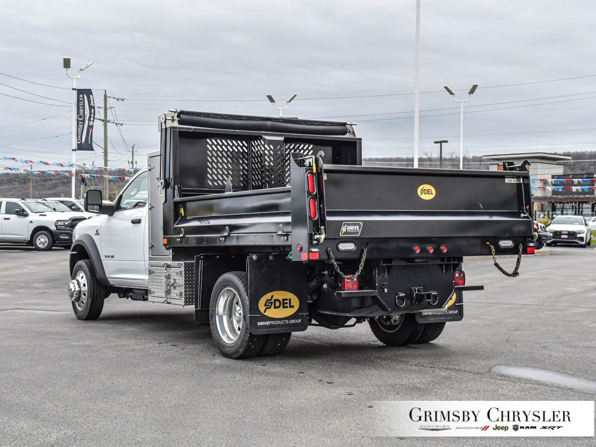 2024 Dodge Ram 5500 - 11'9" Voth Steel Dump Body & Crossbox