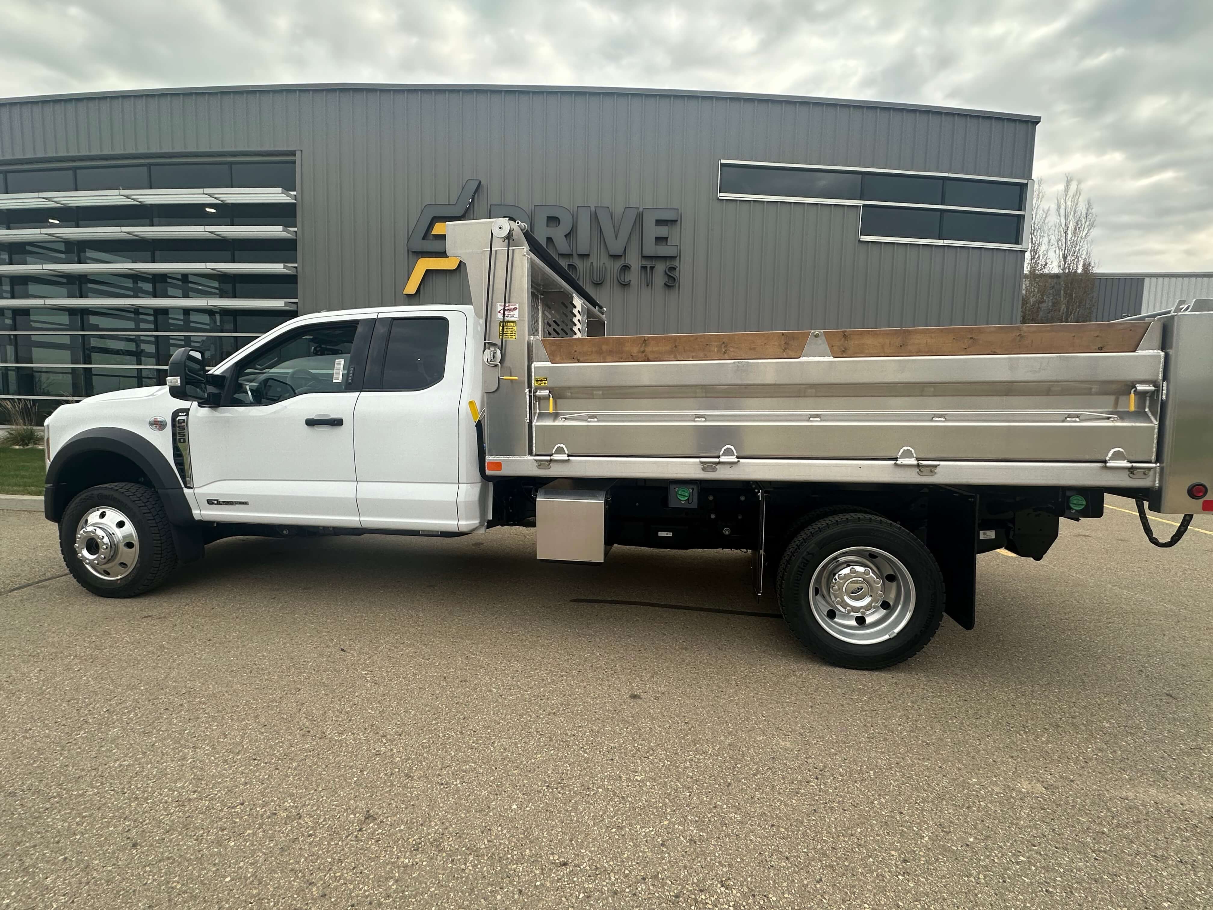 2024 Ford F650 Crew Cab - Voth 12'9" Steel Dump Body