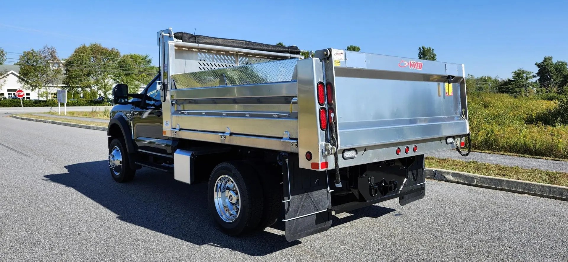  2025 Ford F450  - 9'9" Voth Aluminum Dump Body