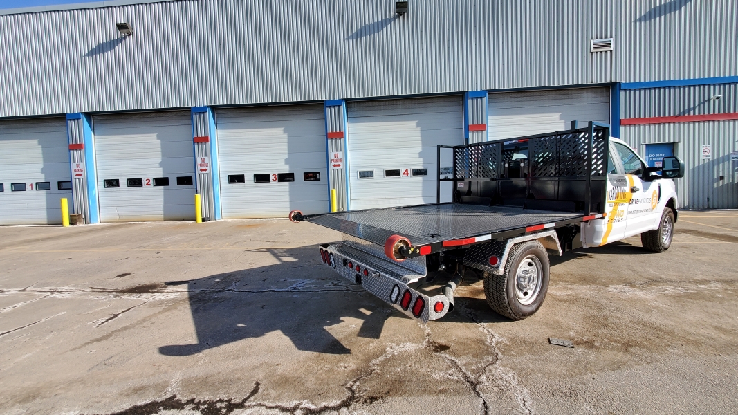 Ford F350 - Kargo king Roll Off Systems - CTwo Demo Unit