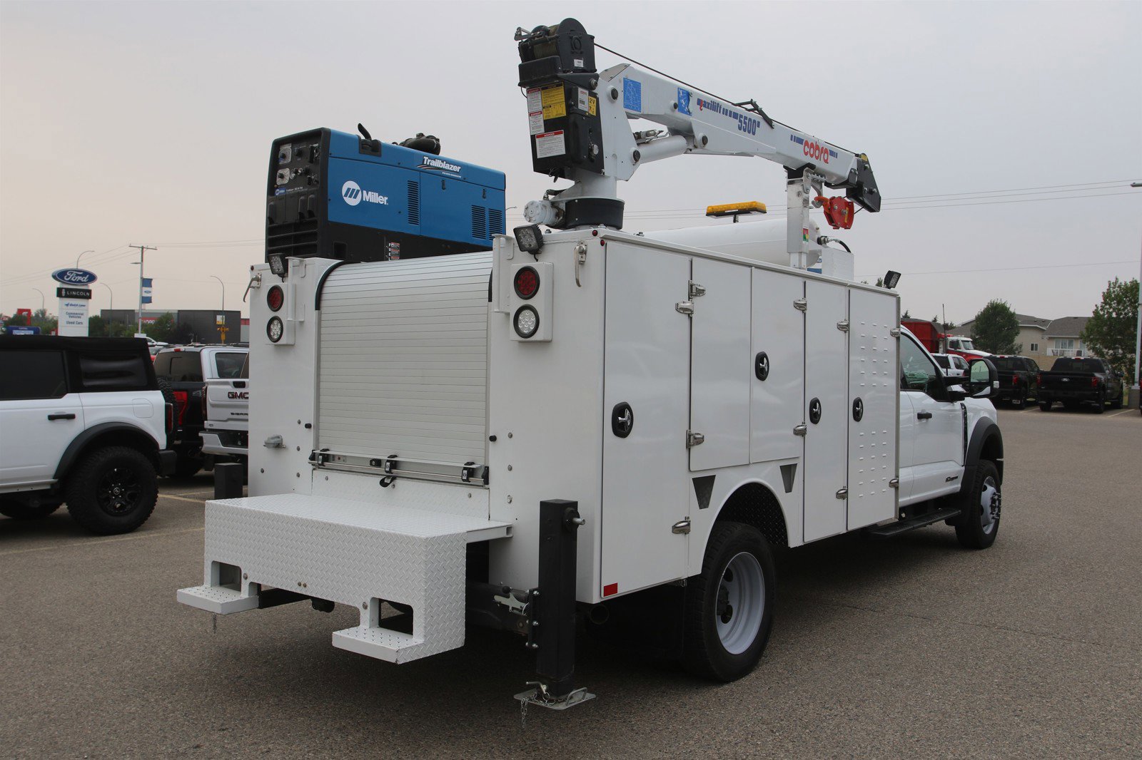 2024 Ford F550 - Voth Mechanics Body & Service Crane