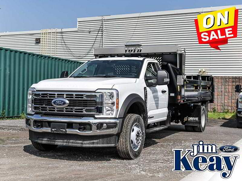 2023 Ford Super Duty F-600 XLT w/ 13'9" Voth Steel Dump Body 