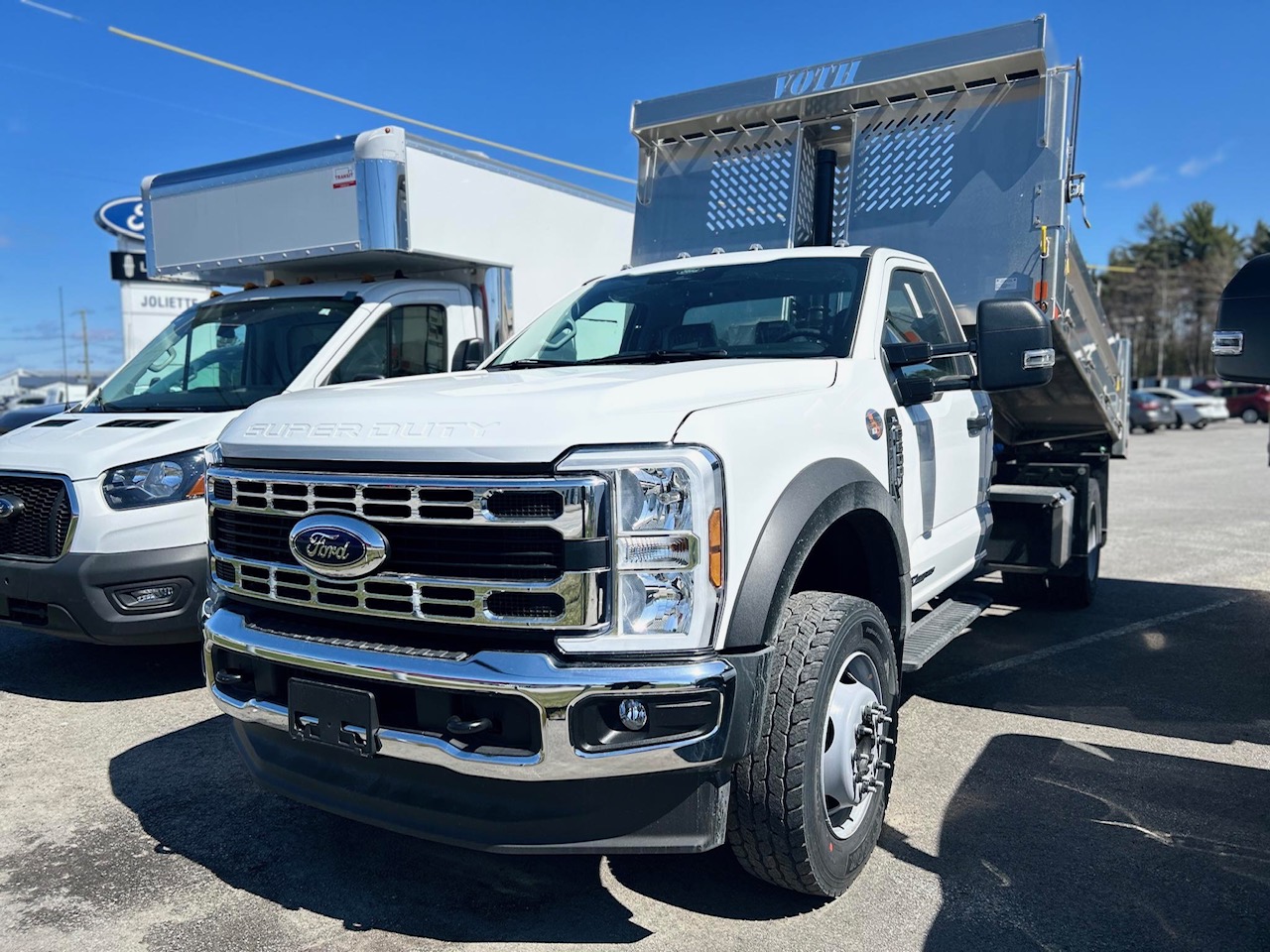 2024 Ford F600 - Voth 11'9" Steel Dump Body 