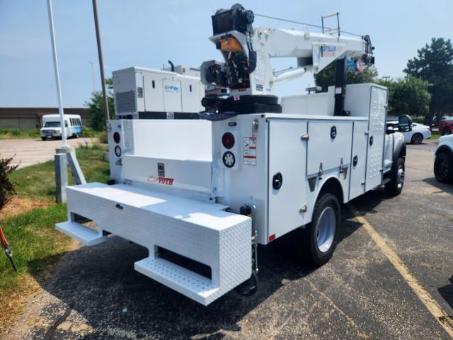 2024 Ford F600 - Voth 84&quot; CA Service Body w/ Stellar Crane 5021E - ELKORD001914