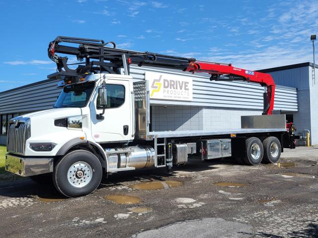 2025 Western Star 47x - HMF 2530LRCS &amp; 24'6" Aluminum Flatdeck - OTTORD009760