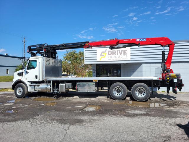 2025 Western Star 47x - HMF 2530LRCS &amp; 24'6" Aluminum Flatdeck - OTTORD009760