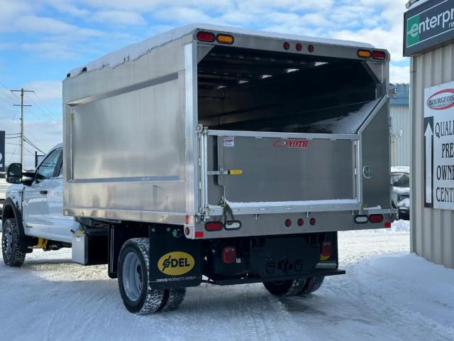 2026 FORD F550 Crew Cab - Voth Aluminum 13'9" Dumping Chipper Body
