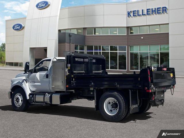2025 Ford F650 - 11'9 Steel Voth Dump Body w/Cross box