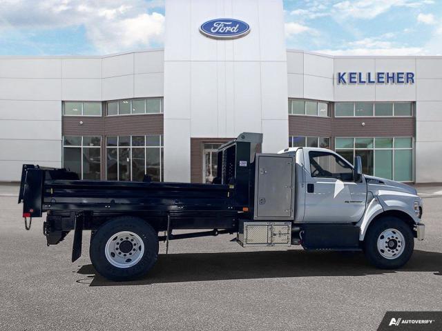2025 Ford F650 - 11'9 Steel Voth Dump Body w/Cross box