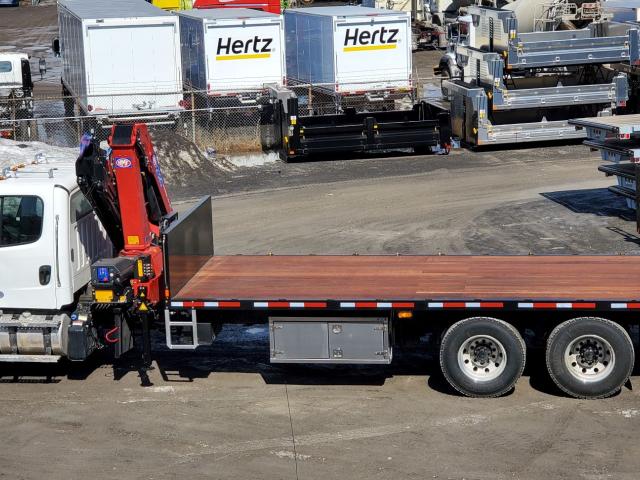 2024 Freightliner M2-106 - HMF 2320-K5 RCS - 22' Steel Flatdeck