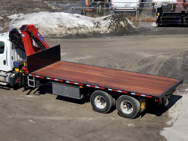 2024 Freightliner M2-108SD - HMF 2320-K5 RCS - 22' Steel Flatdeck