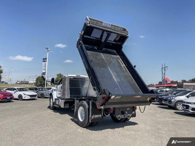 2025 Ford F650 - 11'9 Steel Voth Dump Body w/Cross box