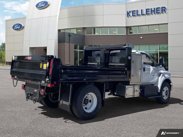 2025 Ford F650 - 11'9 Steel Voth Dump Body w/Cross box