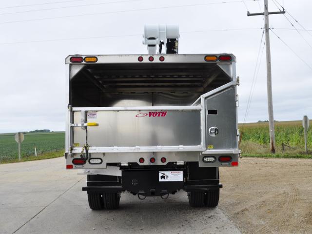 2024 Ford F550 - Dur-A-Lift DTAX45 Aerial w/Voth Urban Forestry Chipper Body