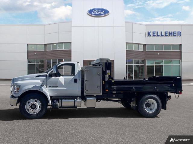 2025 Ford F650 - 11'9 Steel Voth Dump Body w/Cross box