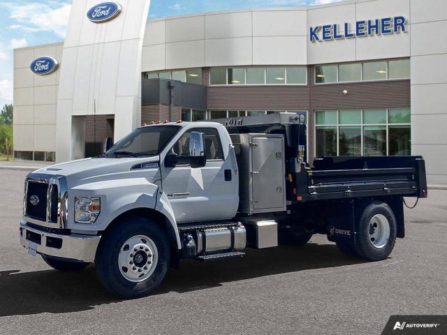 2025 Ford F650 - 11'9 Steel Voth Dump Body w/Cross box