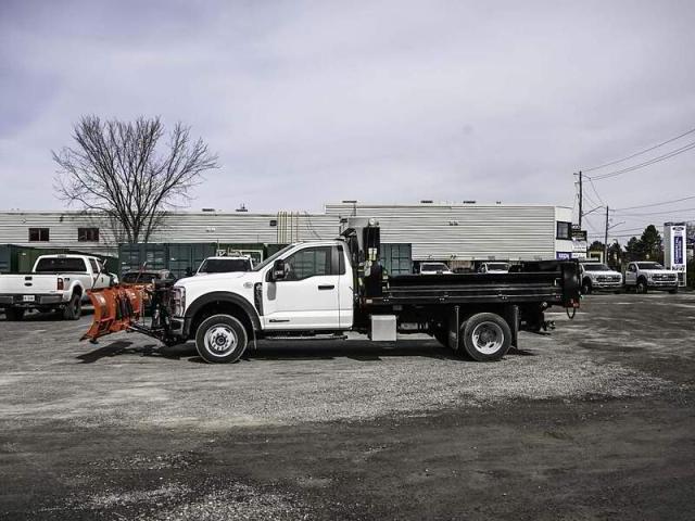 2024 Ford F-550 XL W/ 11'9&quot; Voth Steel Dump &amp; 9' Western Plow