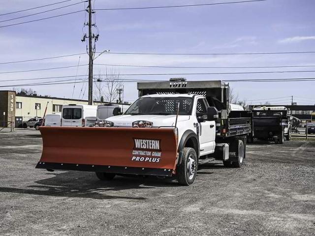 2024 Ford F-550 XL W/ 11'9&quot; Voth Steel Dump &amp; 9' Western Plow