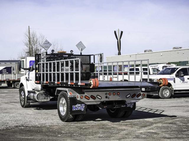 2025 Ford Super Duty Regular Cab - Kargo King 16' Rental Deck System