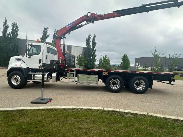 2024 Freightliner M2-108SD - HMF 2320-K5 RCS - 22' Steel Flatdeck