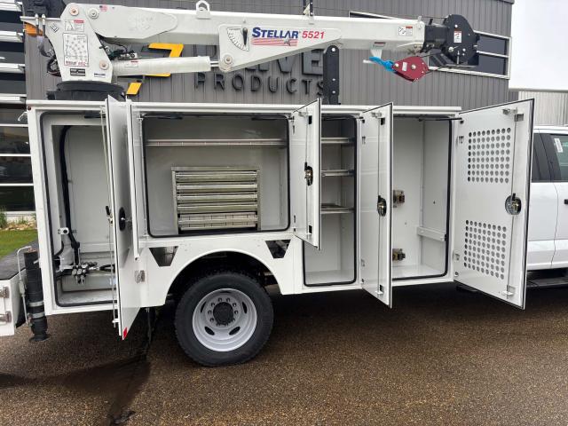 2026 F550- Voth 84" CA Service Body w/ Stellar Crane 5521EH - EDWORD357753