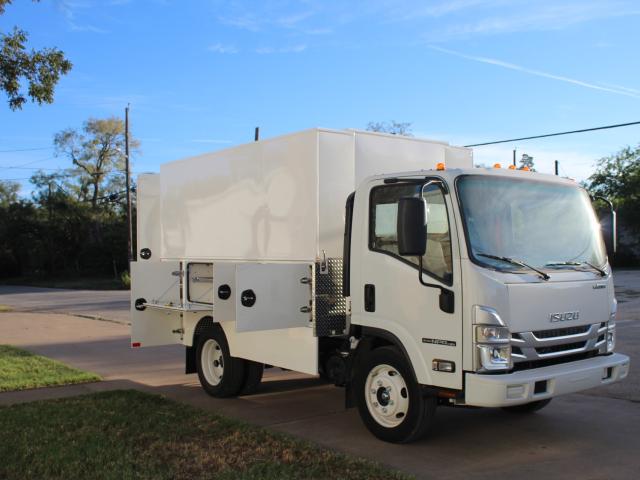 2025 Isuzu NPR - Voth 84CA Aluminum Enclosed Service Body