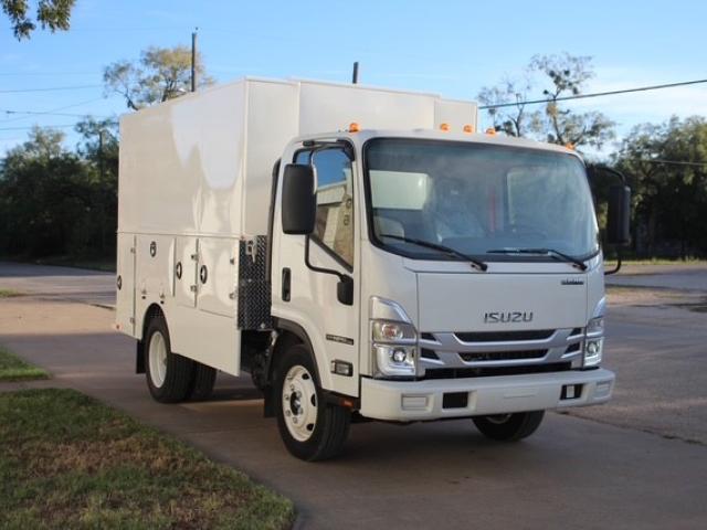 2025 Isuzu NPR - Voth 84CA Aluminum Enclosed Service Body