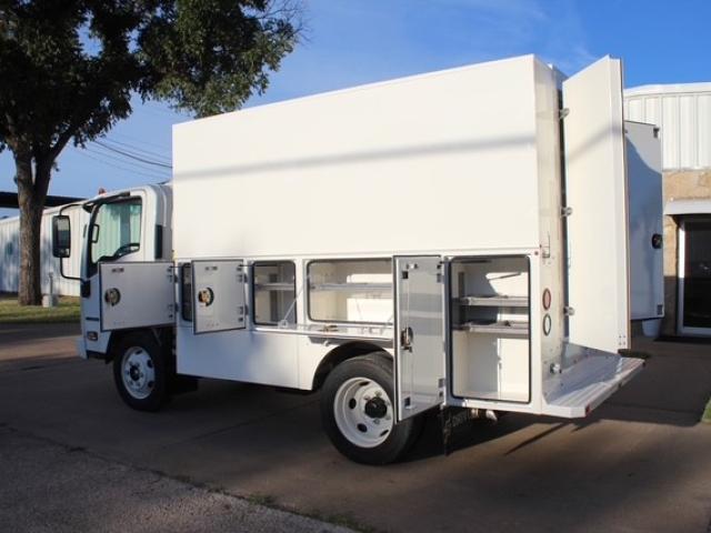 2025 Isuzu NPR - Voth 84CA Aluminum Enclosed Service Body