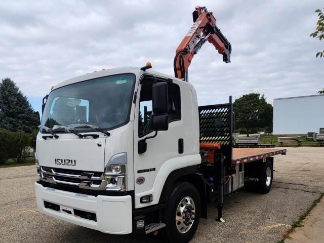 2025 ISUZU FTR DERATE - Atlas 7.5 txm - 18' Steel Flat Deck