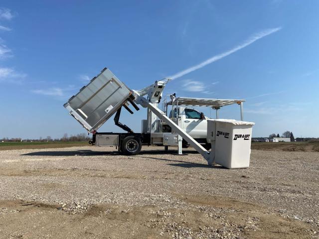 2024 Ford F550 - Dur-A-Lift DTAX45 Aerial w/Voth Urban Forestry Chipper Body